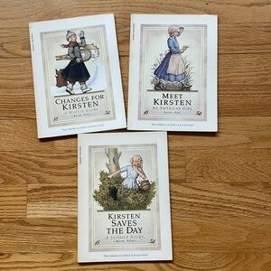 Vintage American Girls Collection - Three Kirsten Paperback Books